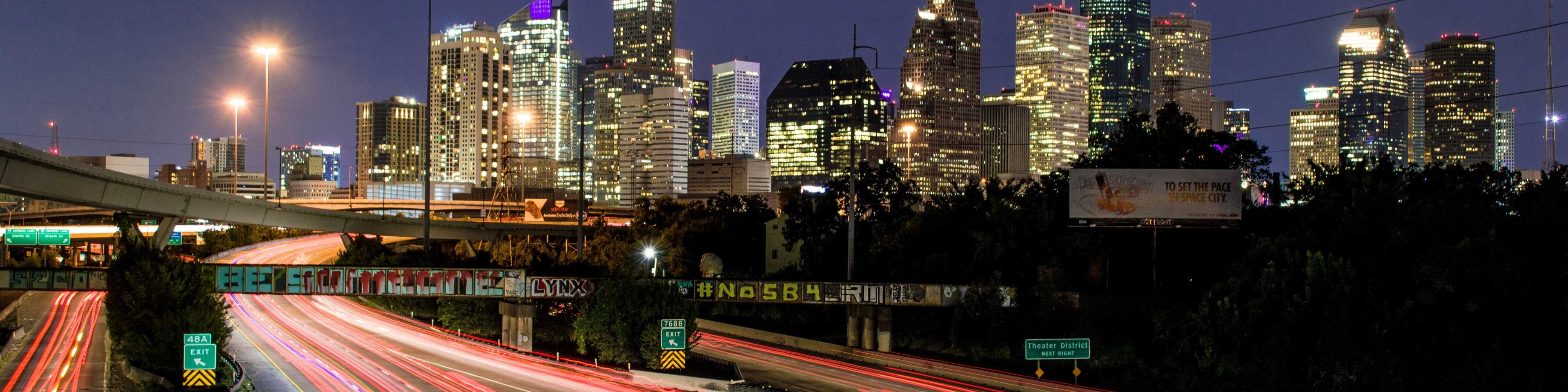 Houston, Texas at Night