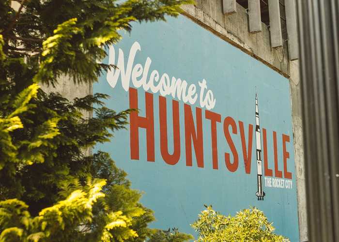 Welcome to Huntsville Sign