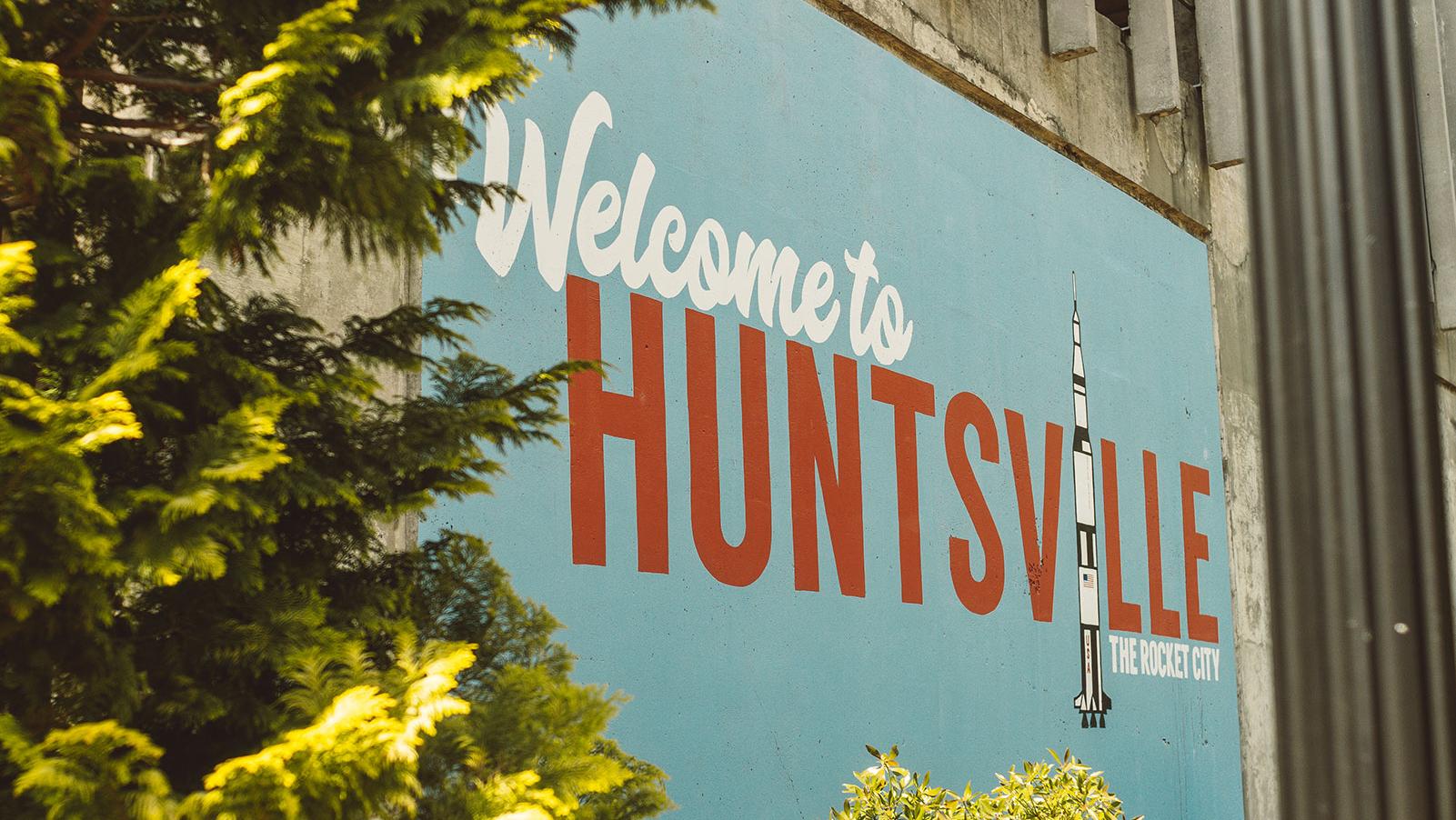 Welcome to Huntsville Sign