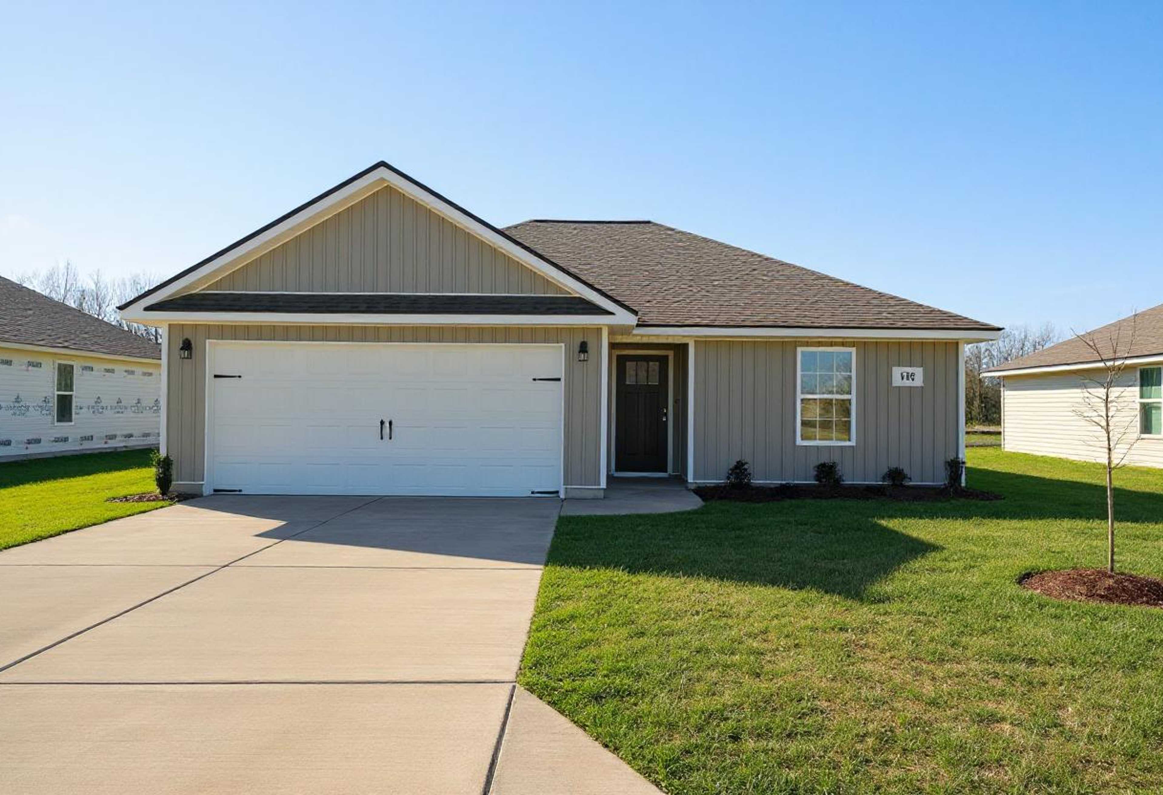 Exterior view of Davidson Homes' The Butler V Floor Plan