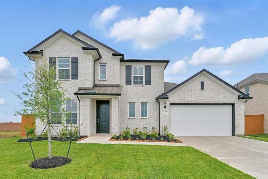 Exterior view of Davidson Homes' New Home at 13618 Hartwell Bend Drive