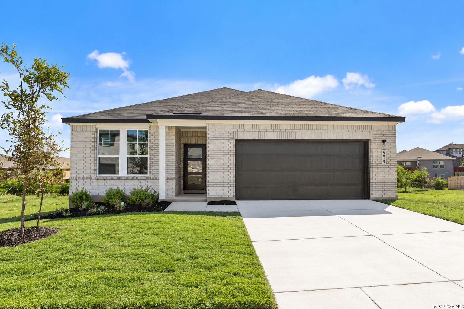 Exterior view of Davidson Homes' New Home at 6618 Comanche Valley