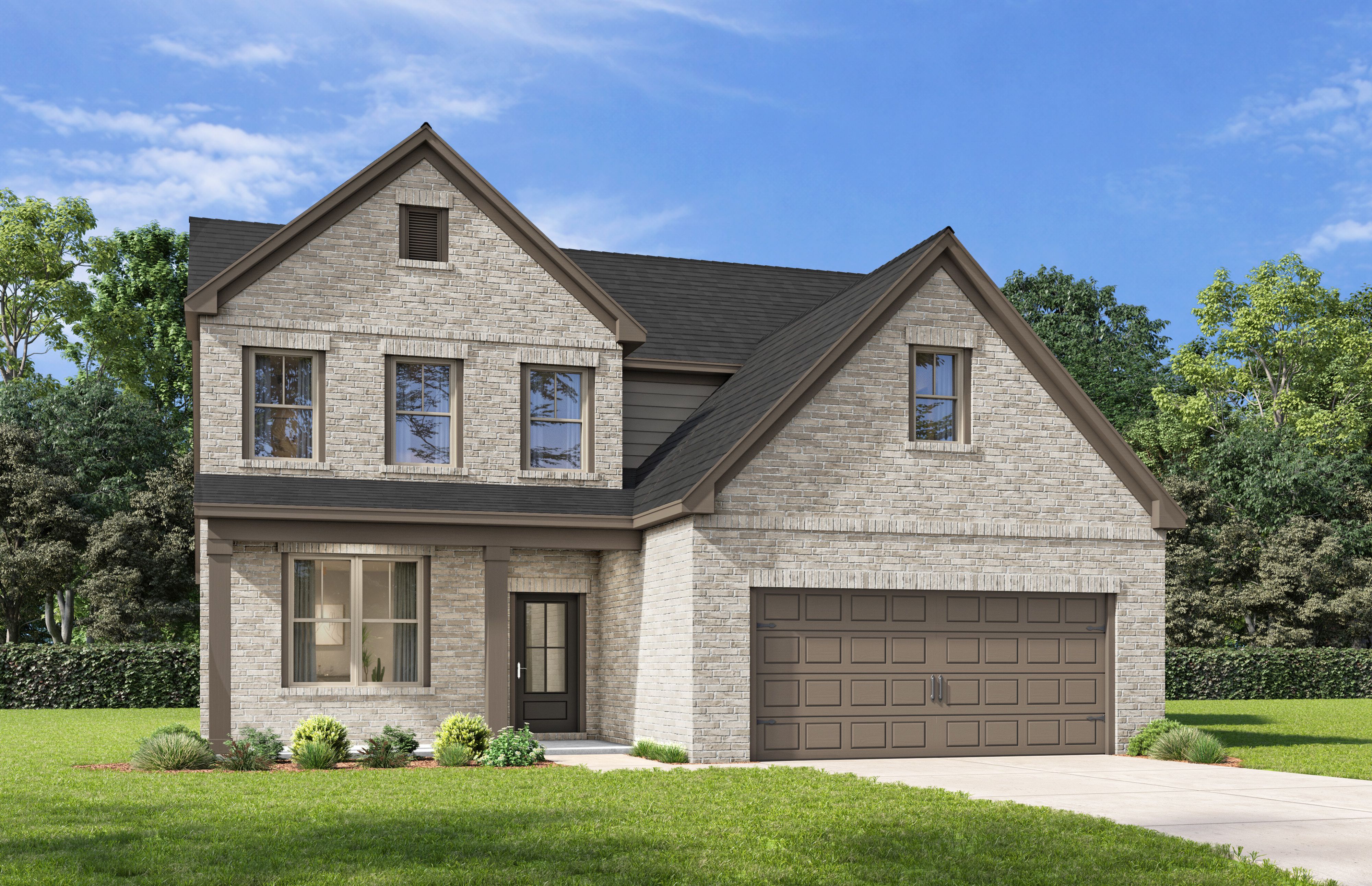 Exterior view of Davidson Homes' The Ash M Floor Plan