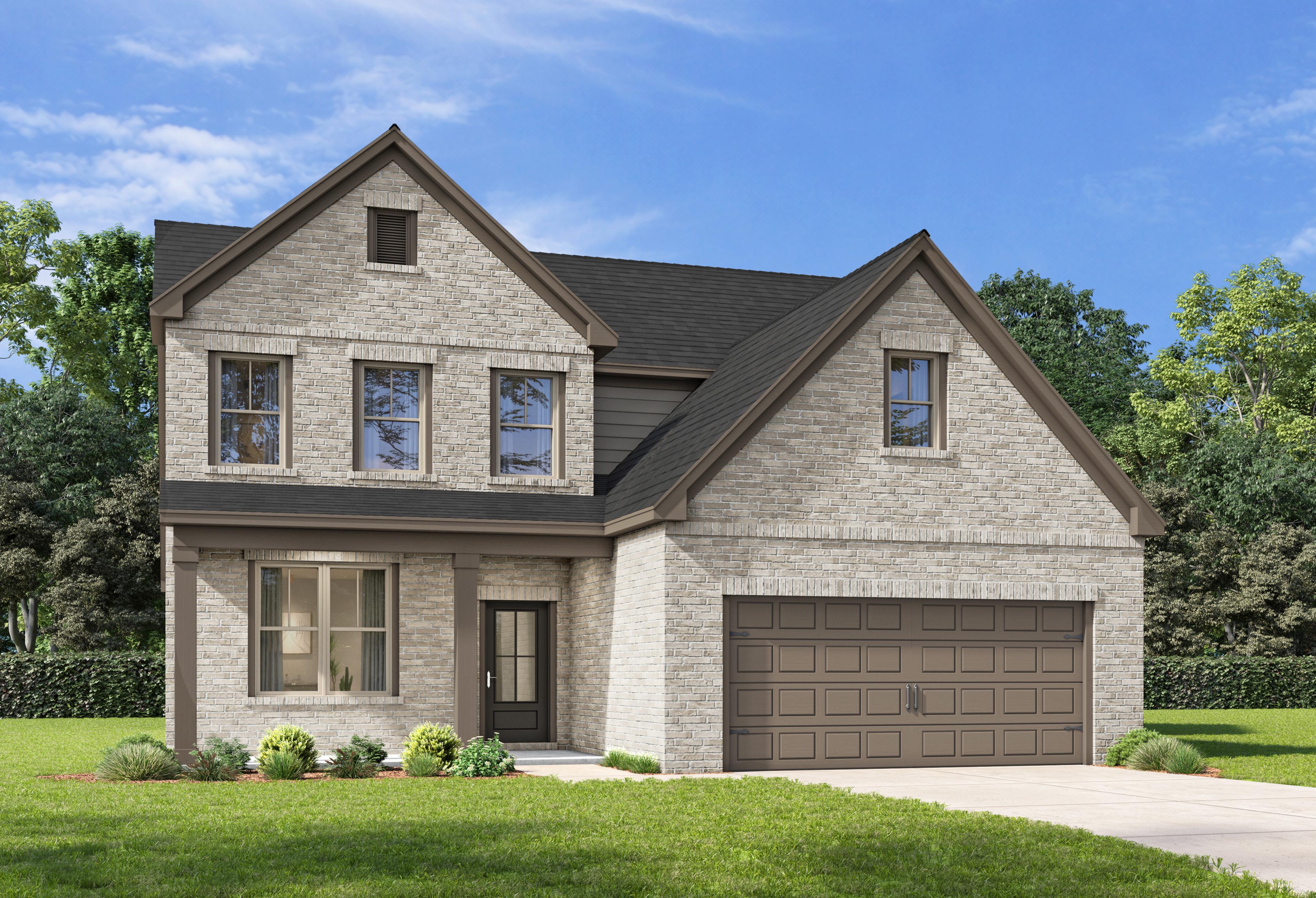 Exterior view of Davidson Homes' The Ash M Floor Plan