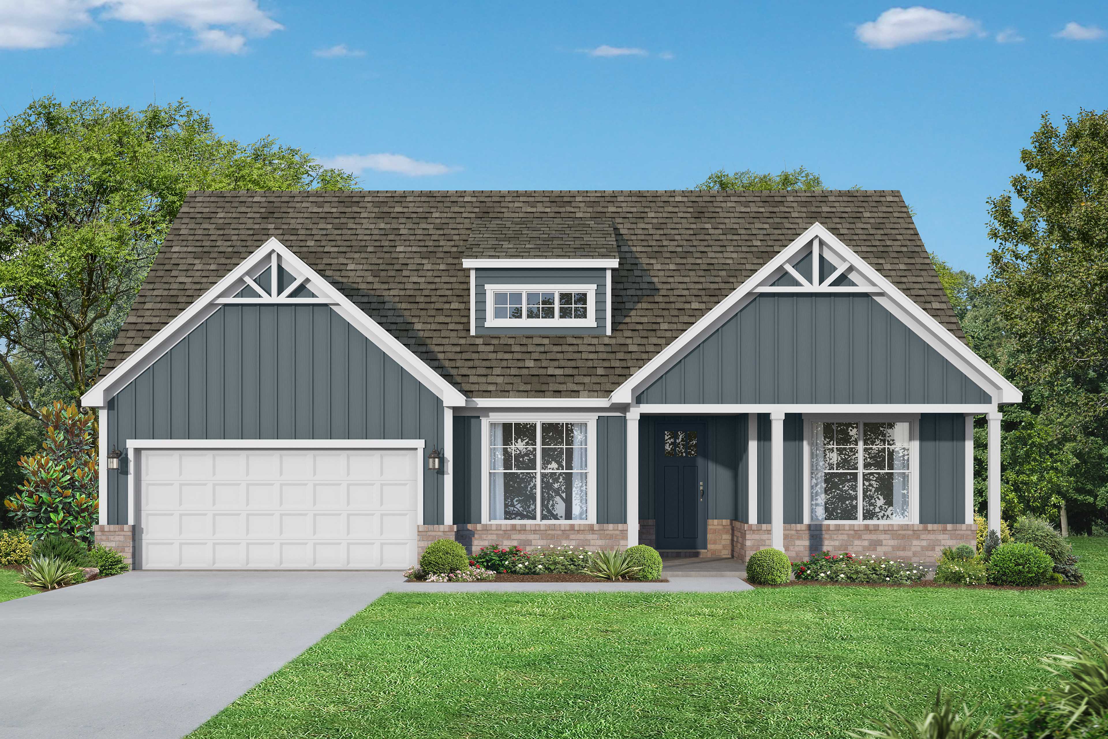 Davidson Homes' The Harrison D Plan