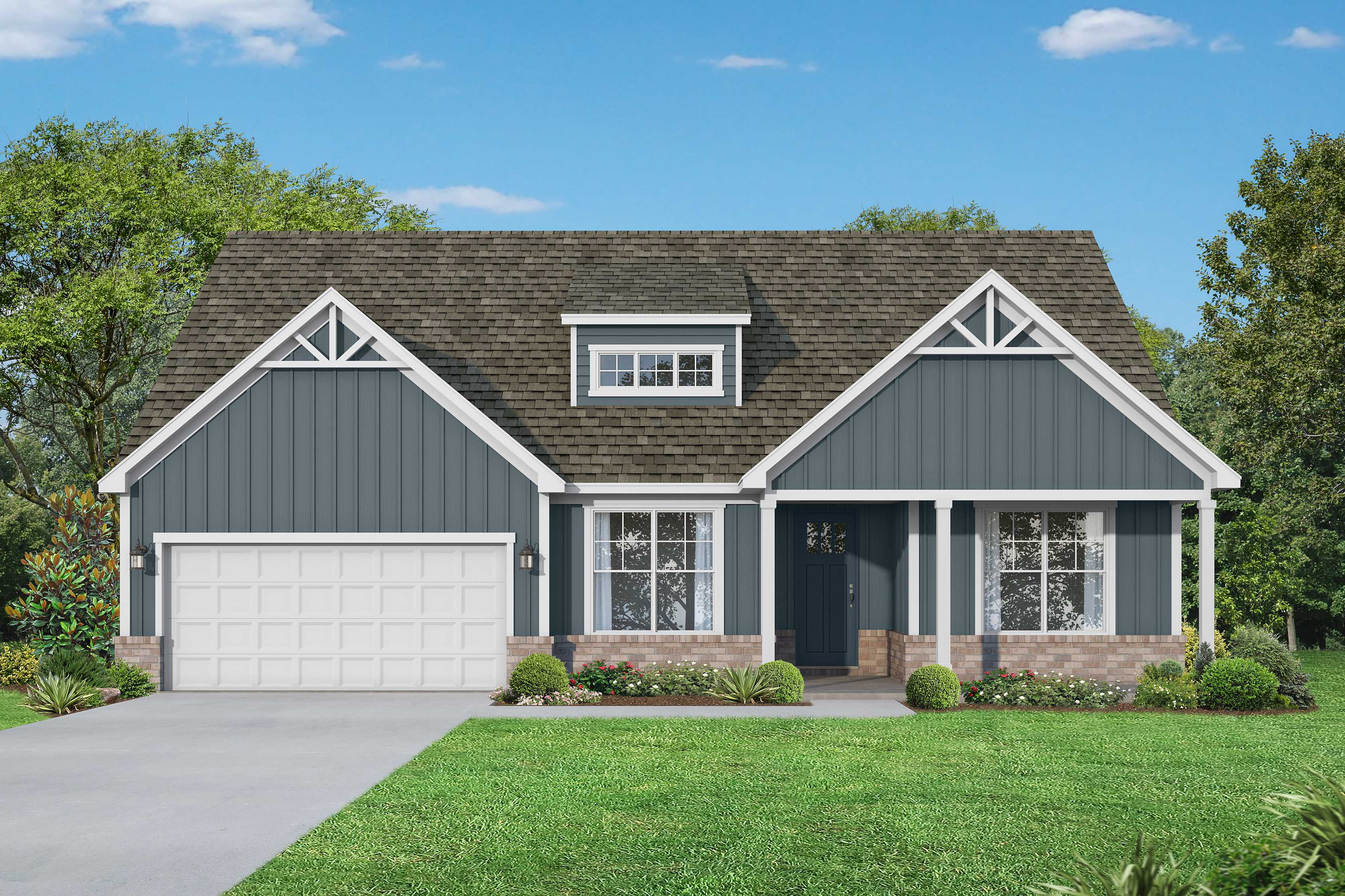 Davidson Homes' The Harrison D Plan