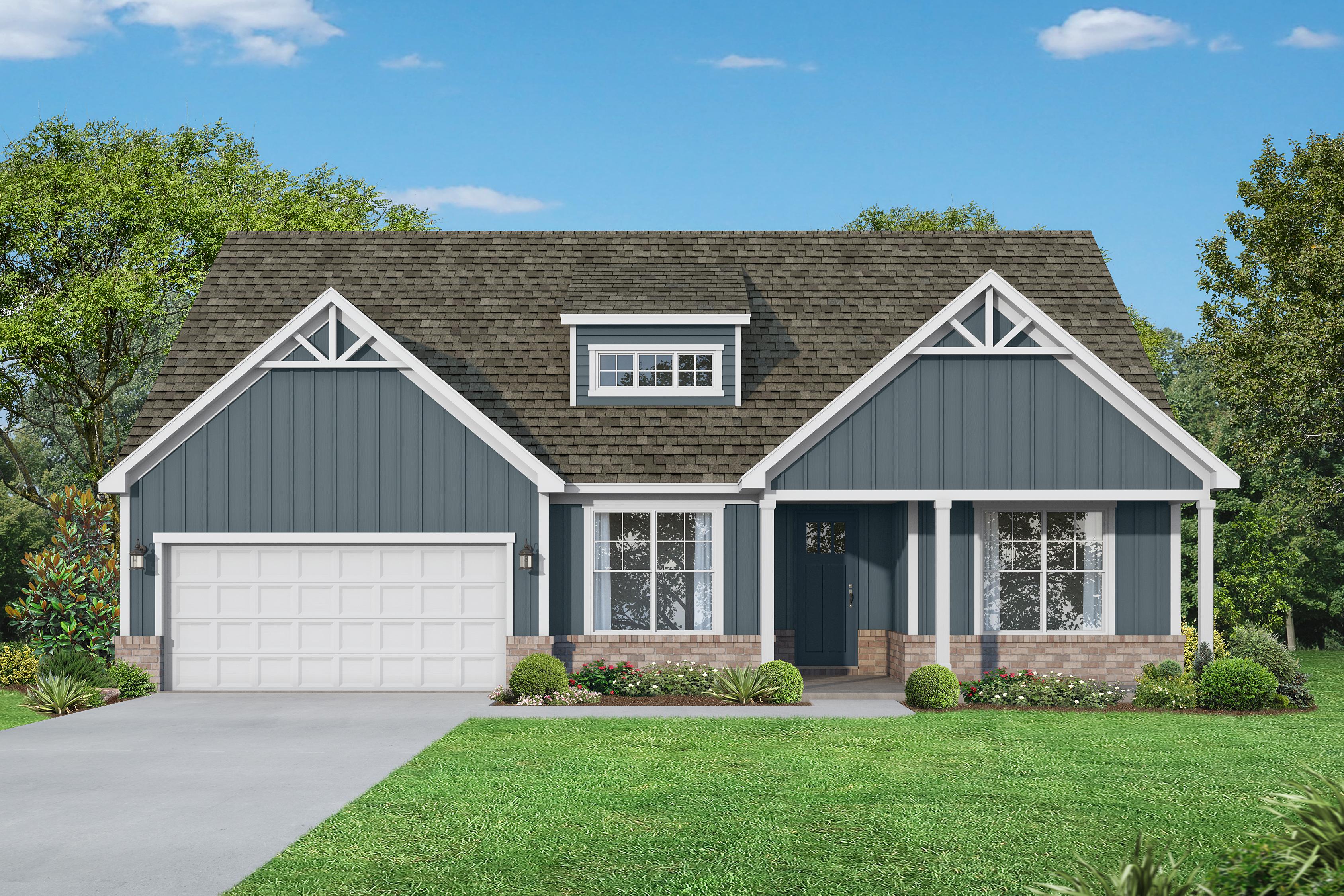 Davidson Homes' The Harrison D Plan