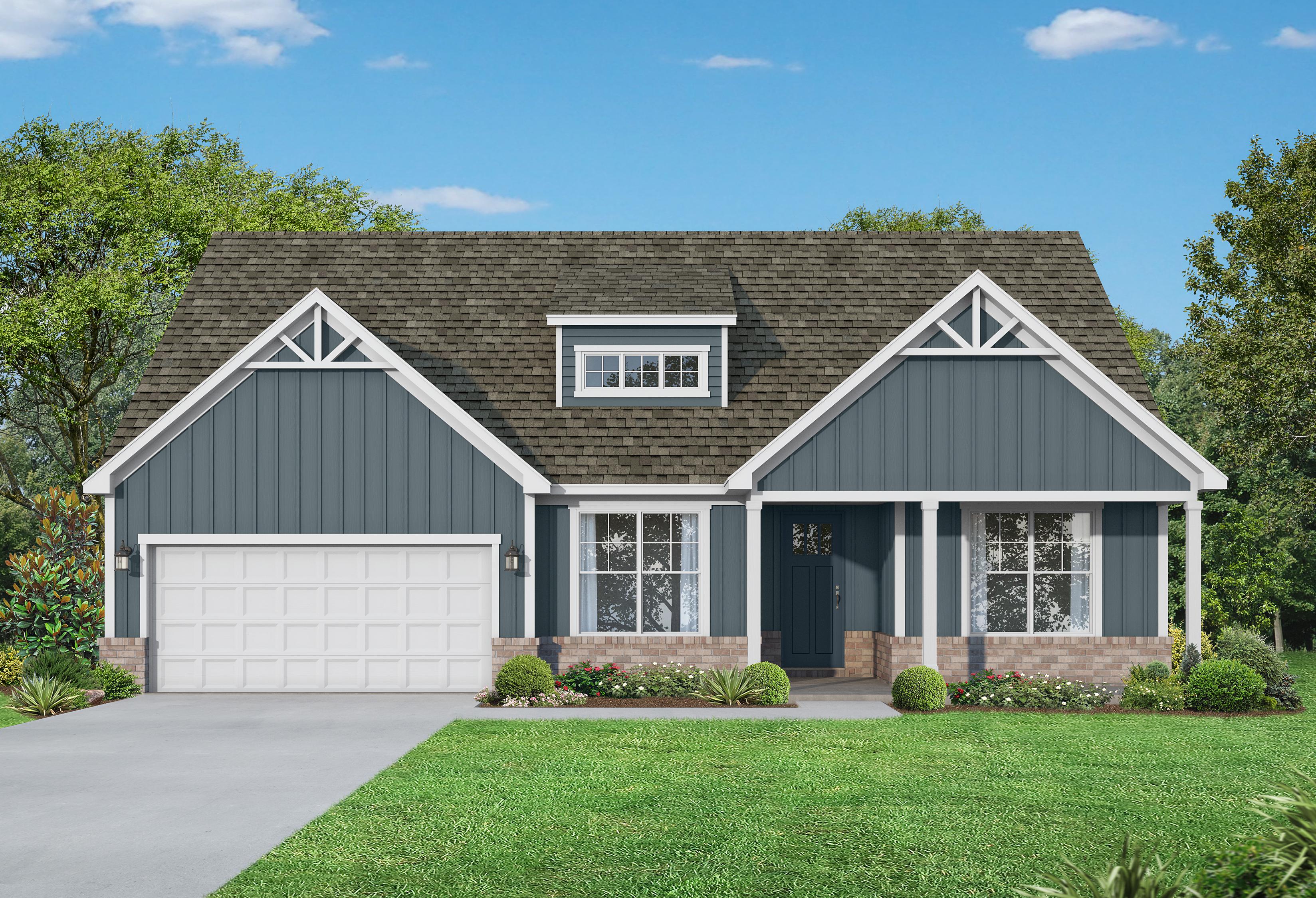 Davidson Homes' The Harrison D Plan