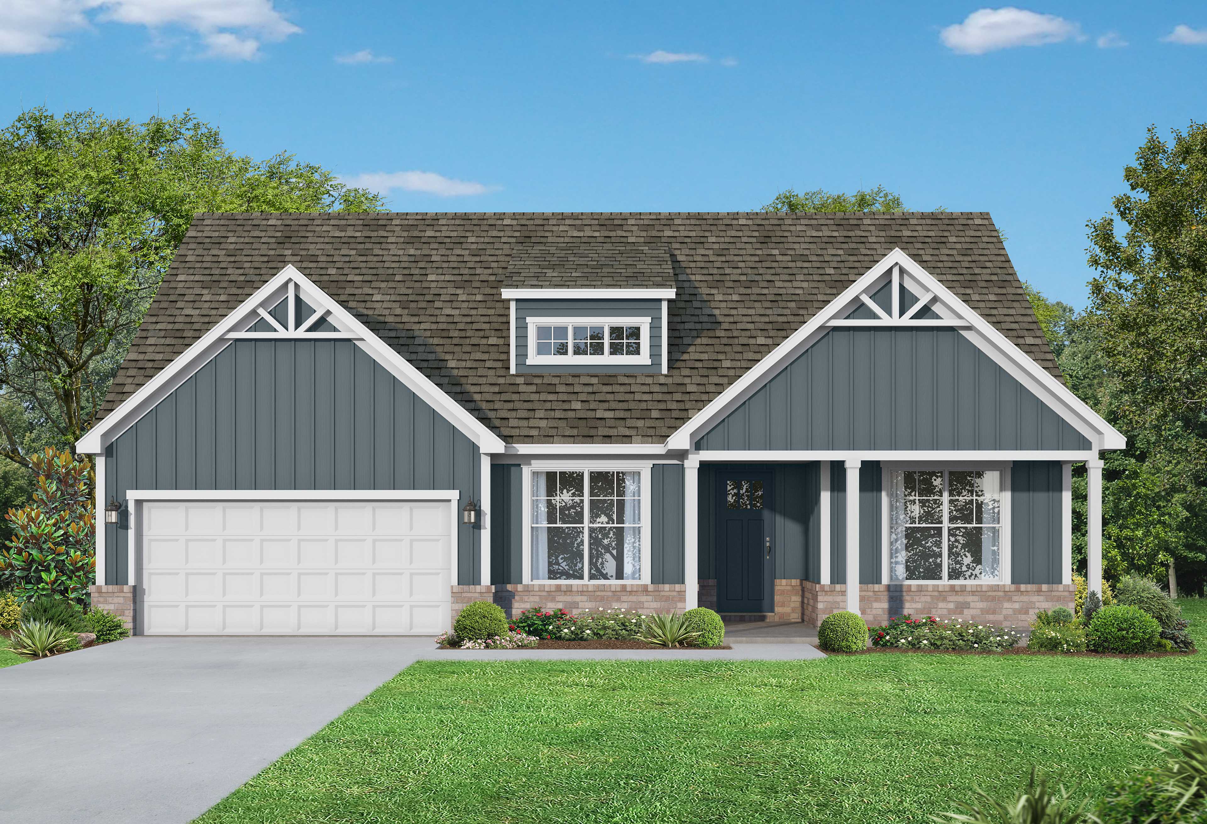 Davidson Homes' The Harrison D Plan