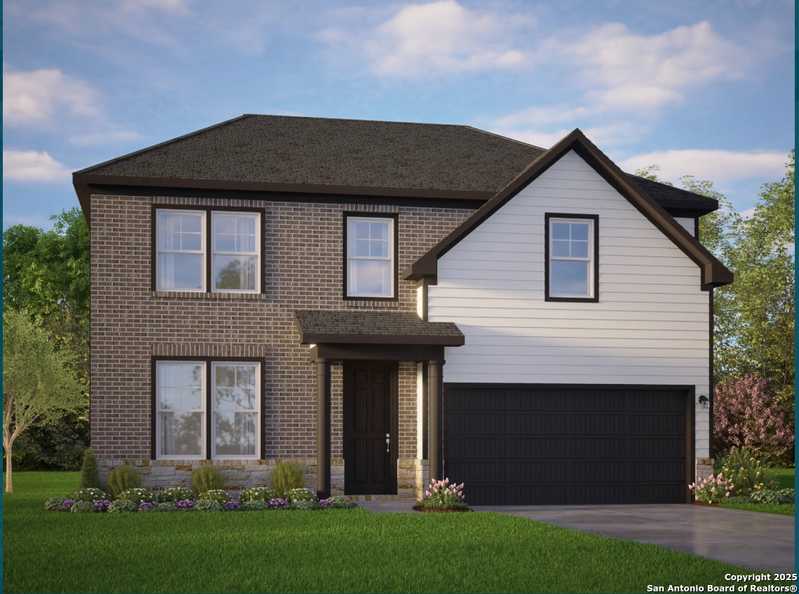 Exterior view of Davidson Homes' New Home at 7403 Cremorne