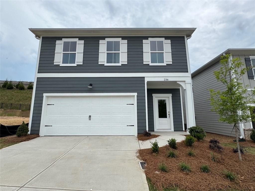 Exterior view of Davidson Homes' New Home at 236 Black Walnut Way