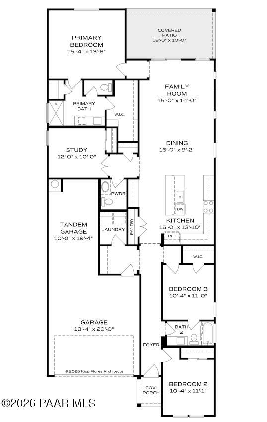Image 2 of Davidson Homes' New Home at 1216 Tranquil Lane