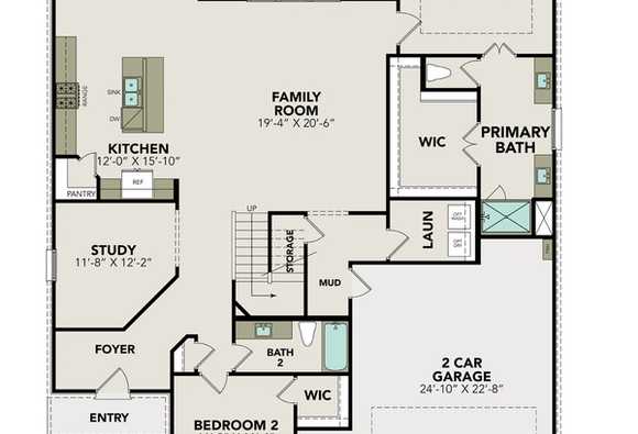 Image 2 of Davidson Homes' New Home at 2906 Tortuga