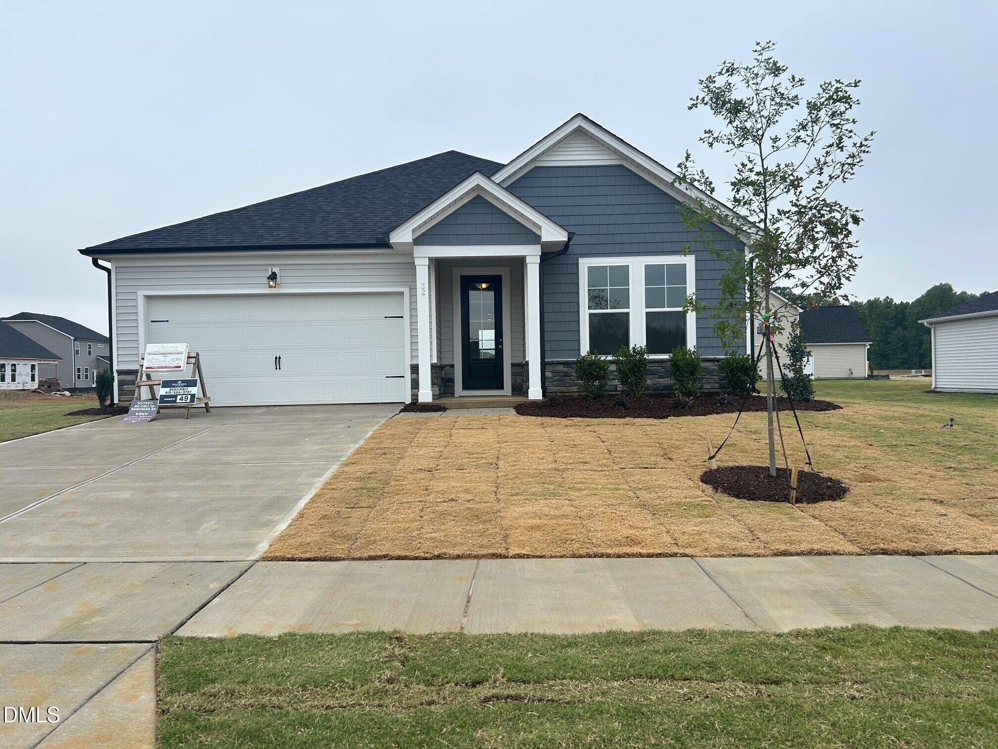 Exterior view of Davidson Homes' New Home at 32 Emeritus Way