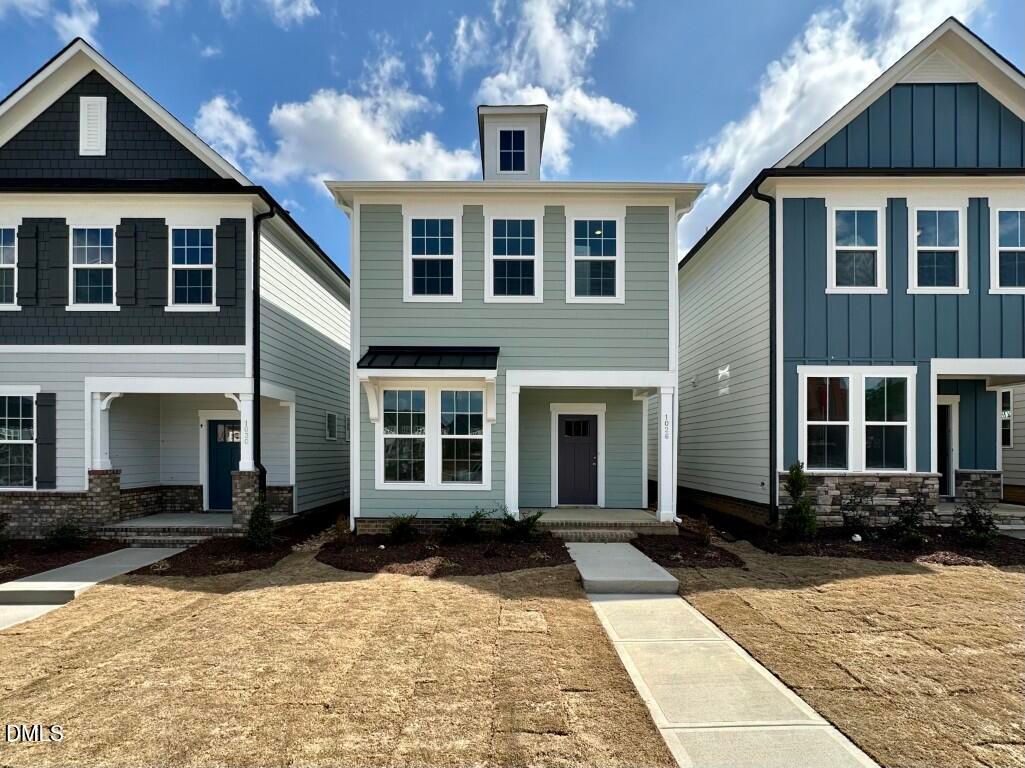 Exterior view of Davidson Homes' New Home at 1026 Old Knight Road