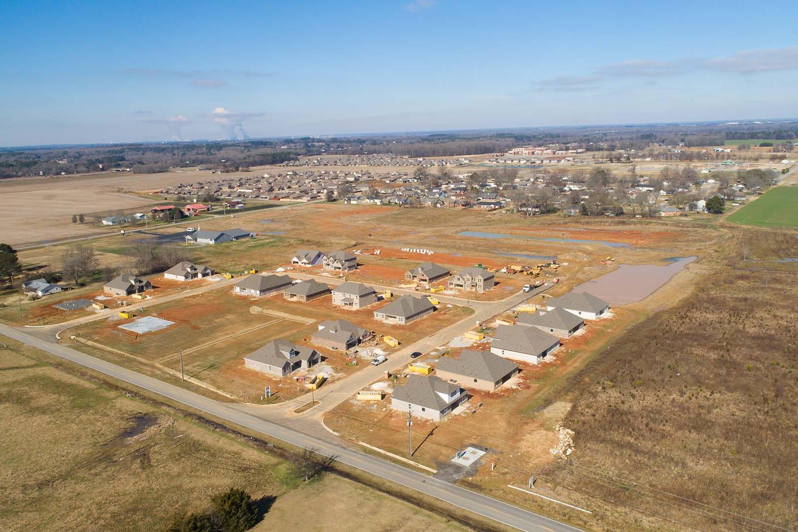 bird's eye view of Huntington Park