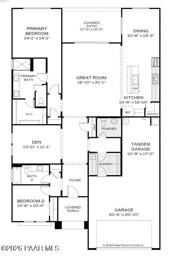 Image 2 of Davidson Homes' New Home at 1227 Thunder Trail
