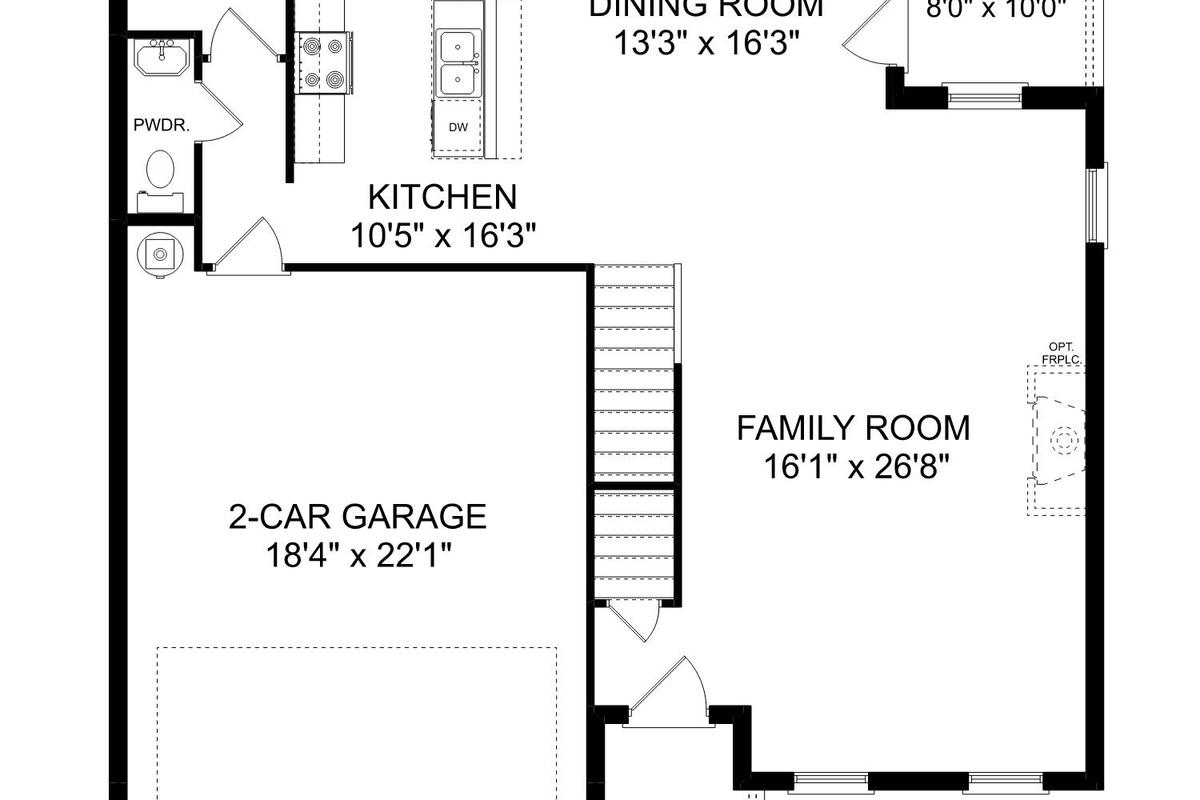 Image 3 of Davidson Homes' New Home at 2144 McAfee Rd