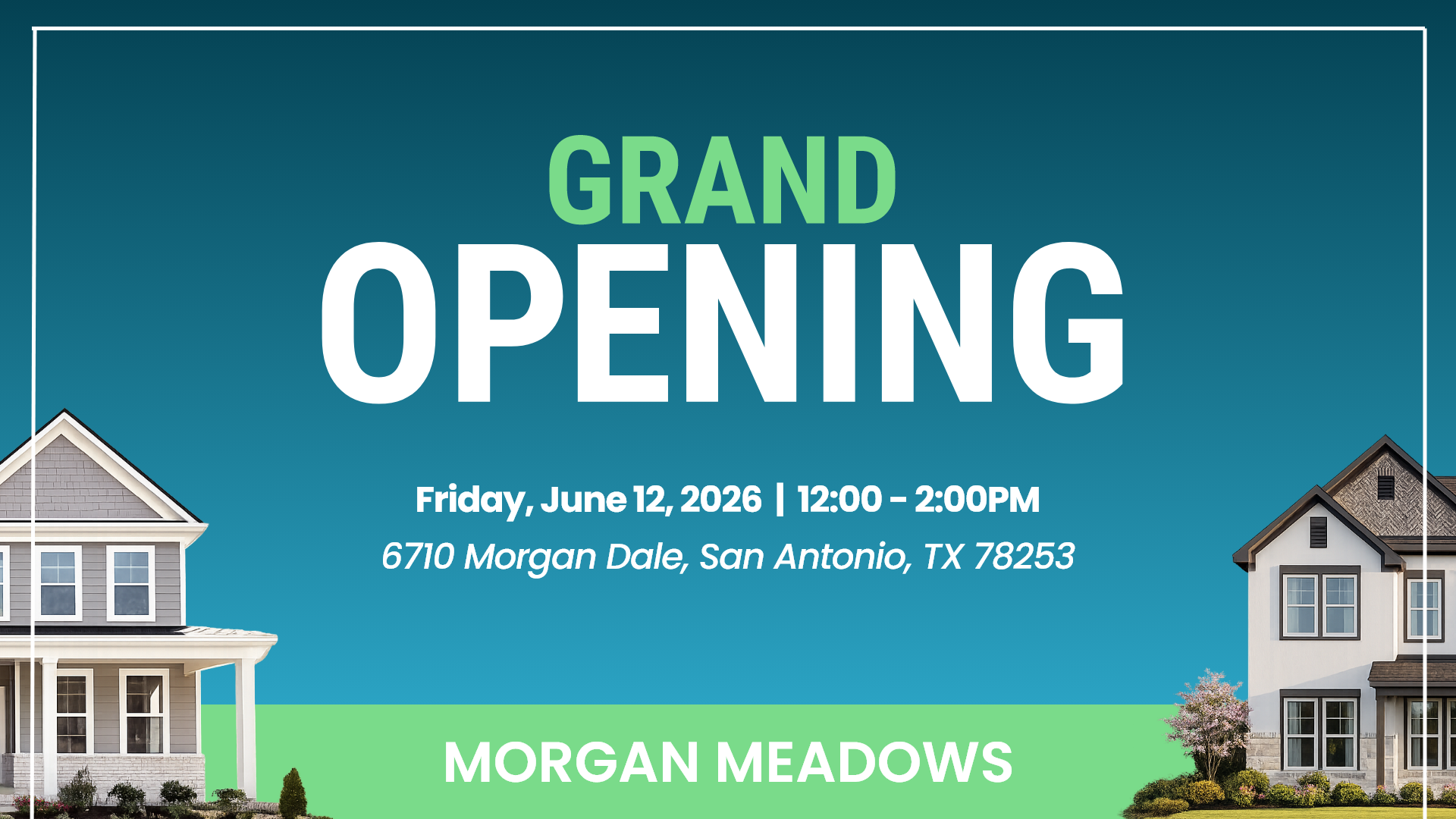 Grand Opening: Morgan Meadows!