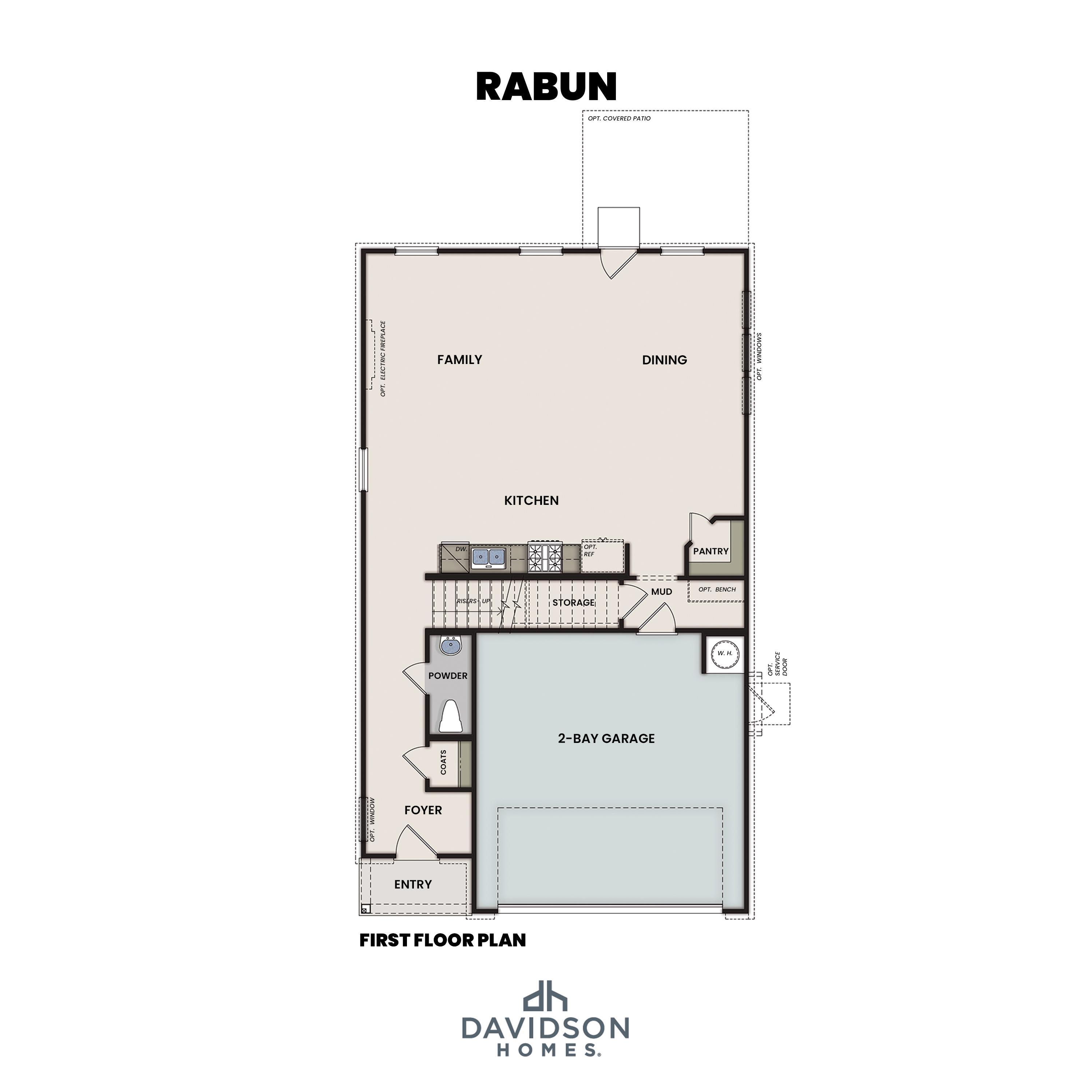 Rabun Floorplan First floor