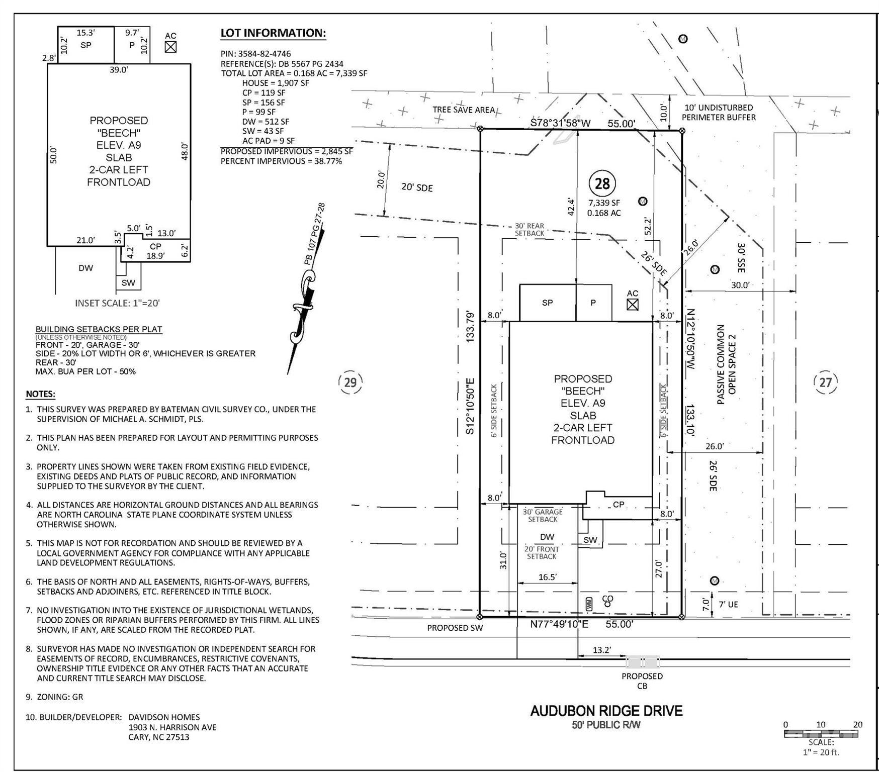 Image 27 of Davidson Homes' New Home at 2941 audubon Ridge