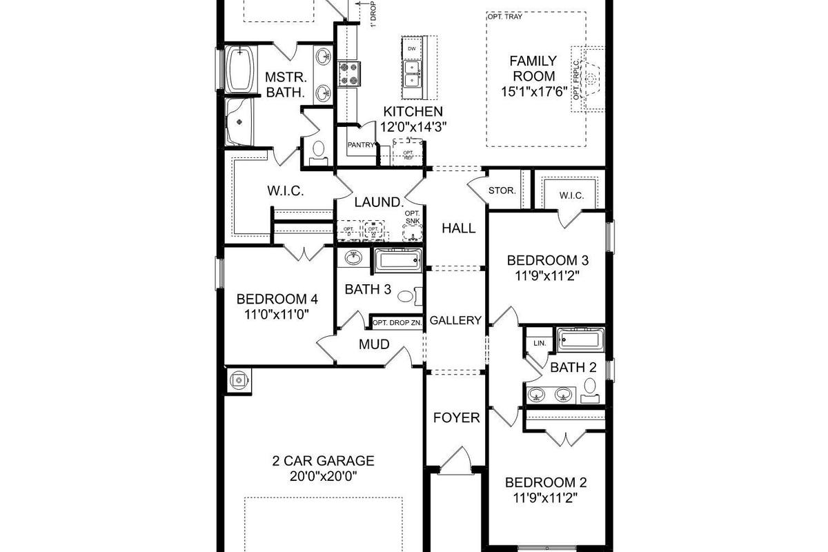 Image 3 of Davidson Homes' New Home at 109 Burdine Street