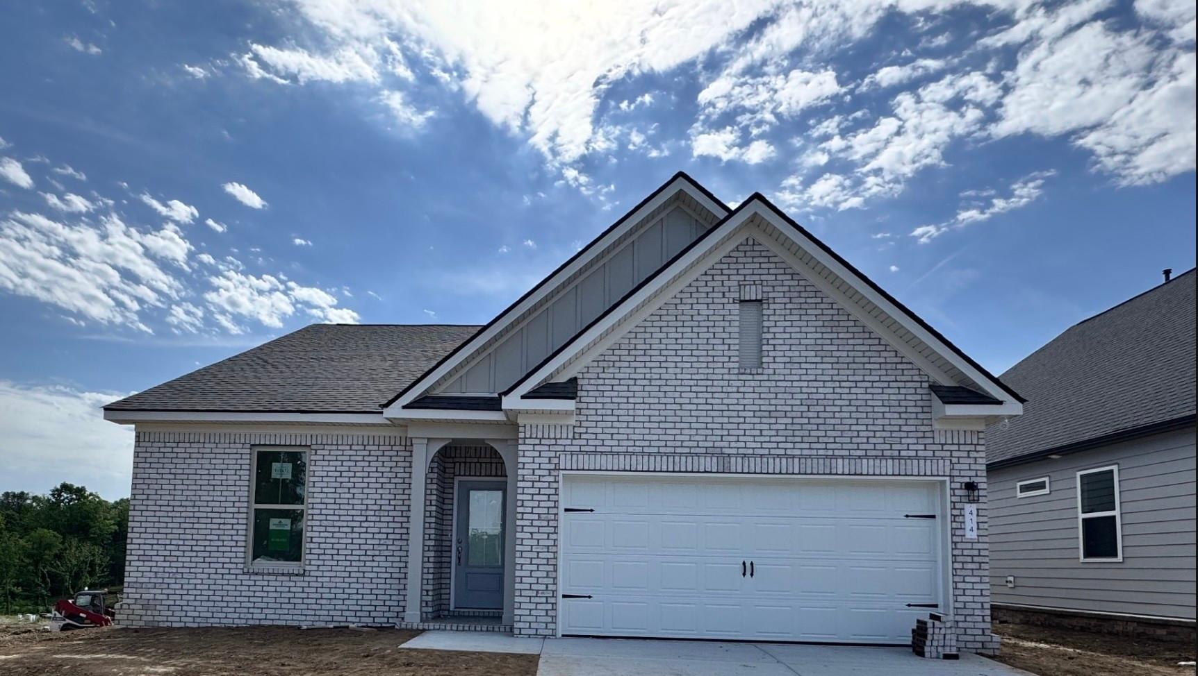 Exterior view of Davidson Homes' New Home at 414 Old Spring Lane