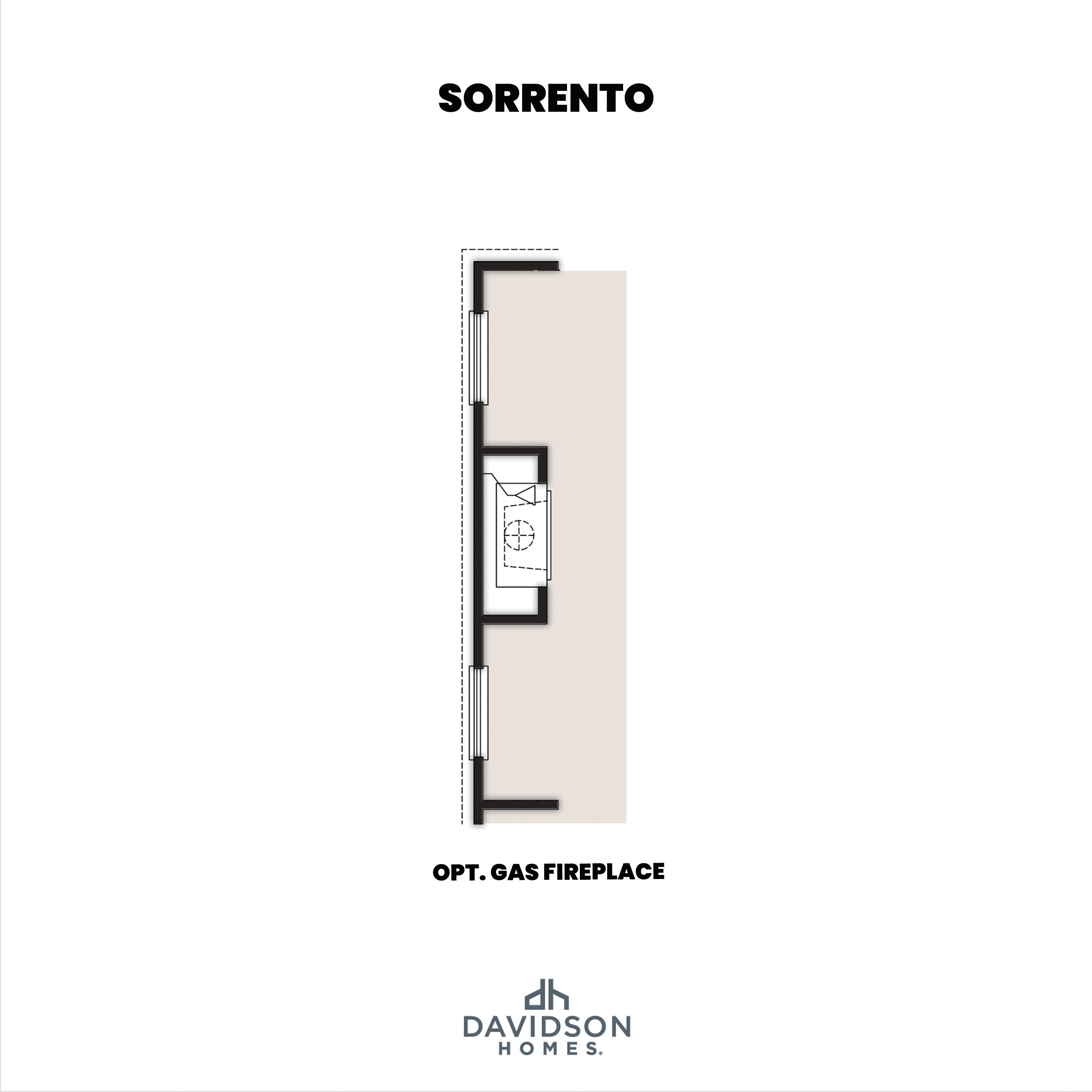 6 - The Sorrento I buildable floor plan layout in Davidson Homes Homes' Sundance Cove community.