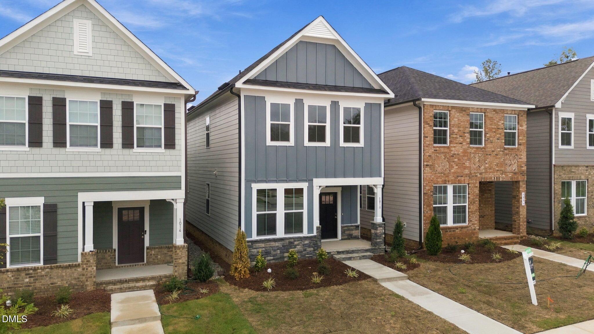 Exterior view of Davidson Homes' New Home at 1010 Old Knight Road