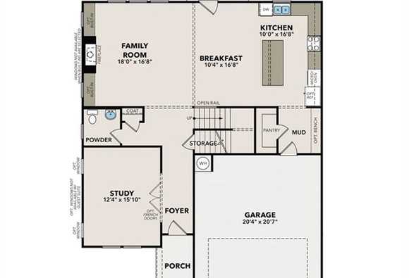 Image 3 of Davidson Homes' New Home at 643 Tiger Eye Terrace