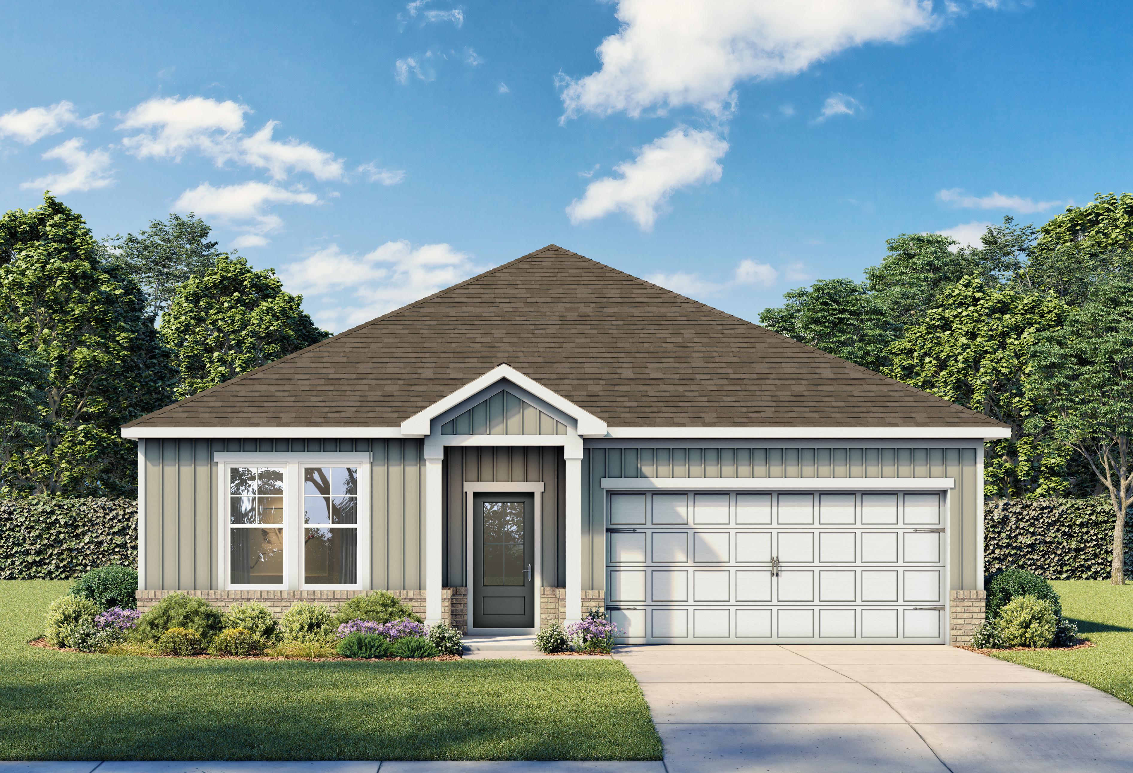 The Laurel J featuring Hardie Board siding