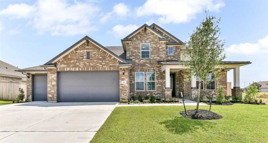 Exterior view of Davidson Homes' New Home at 3214 Salton Sea Lane