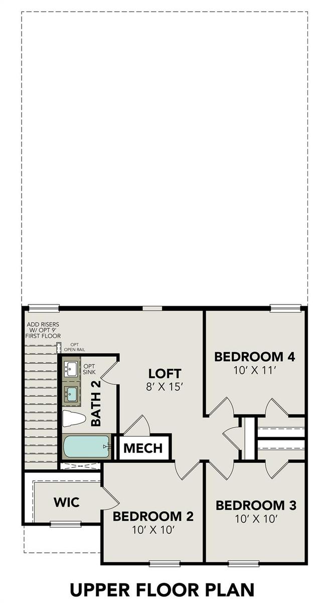 Image 4 of Davidson Homes' New Home at 8618 Blueberry Ash Street