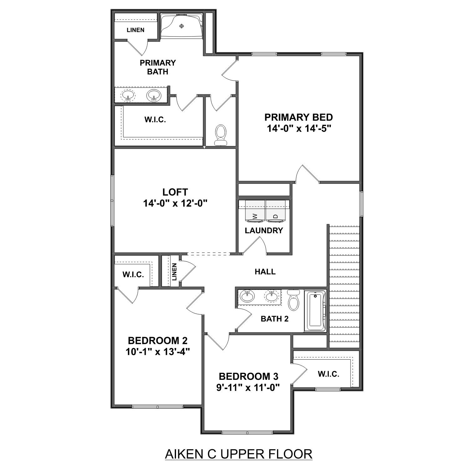 The Aiken C Upper Floor
