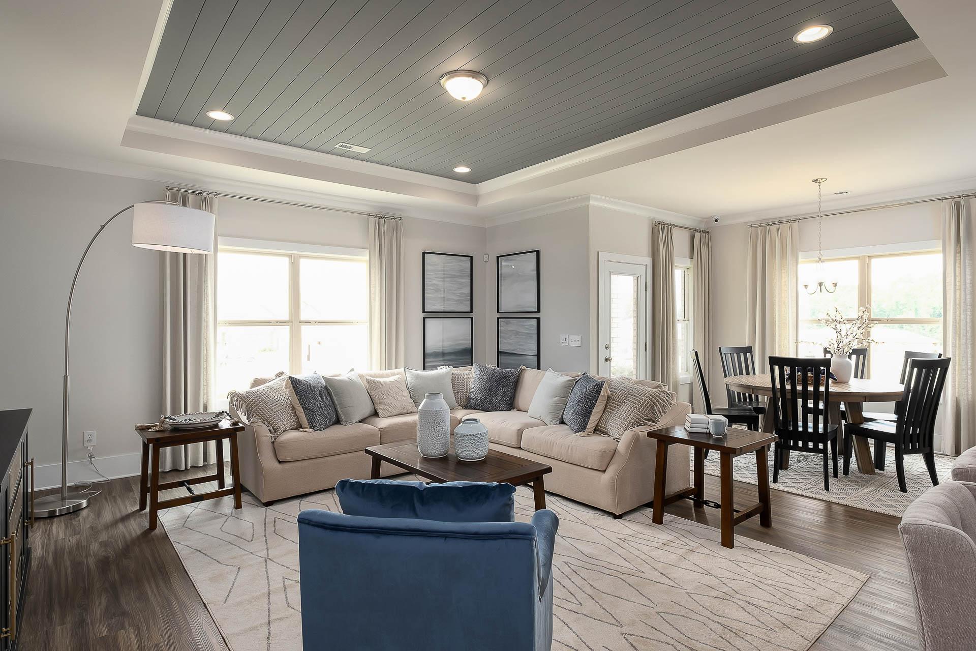Family Room of Davidson Homes' The Daphne Floor Plan