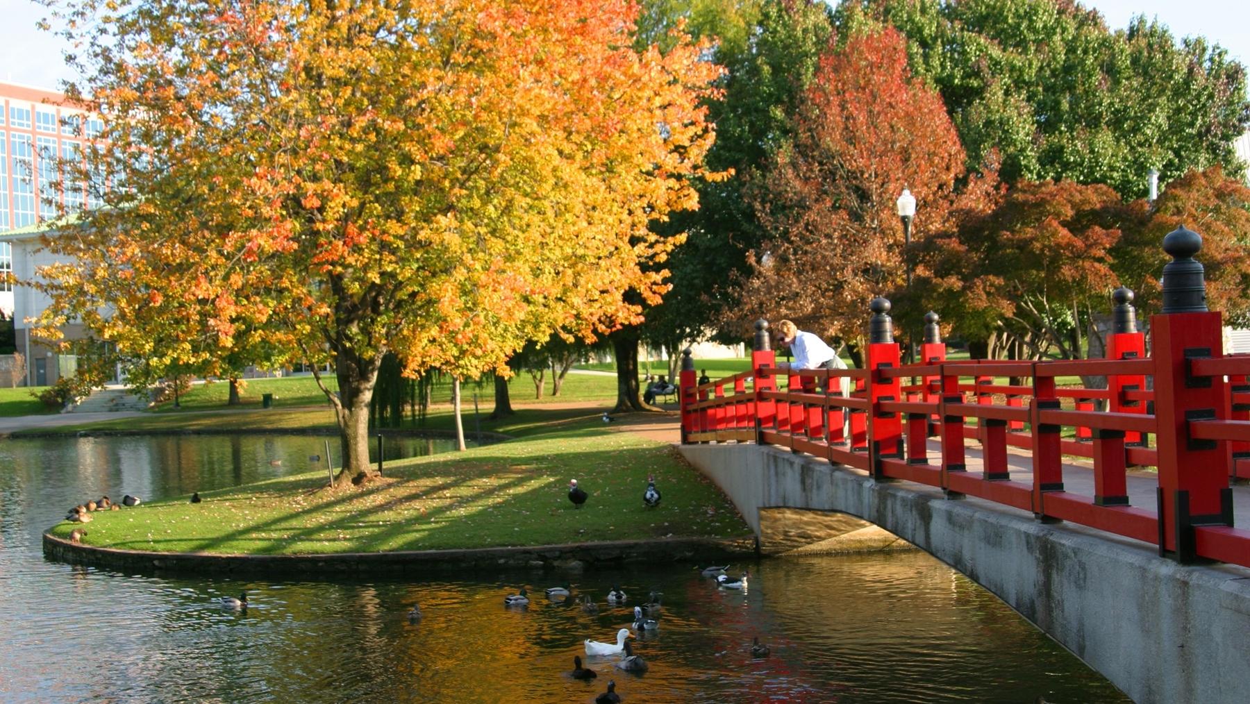 Big Spring Park in downtown Huntsville