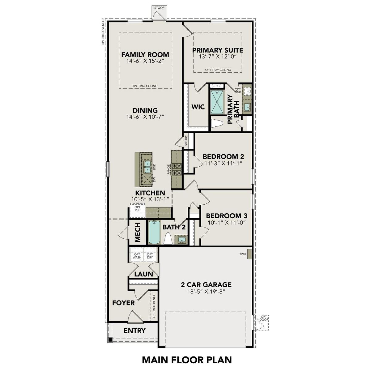Image 28 of Davidson Homes' New Home at 2033 Caney Creek Court
