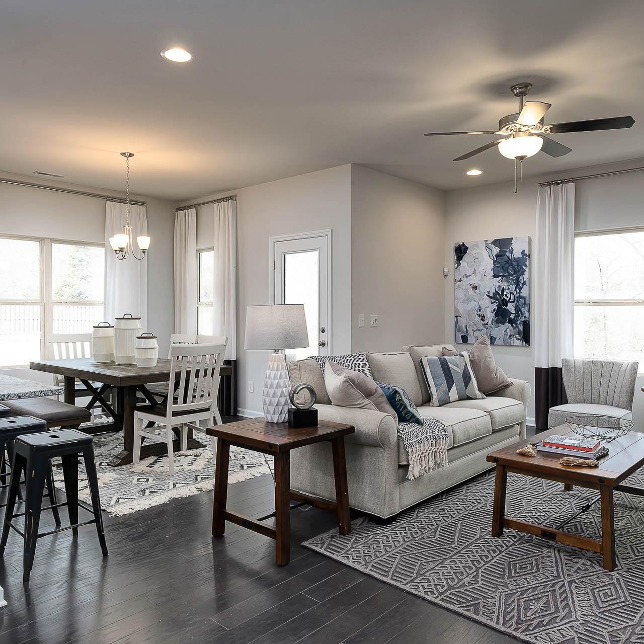 Davidson Homes The Savannah Floor Plan Furnished Living Room