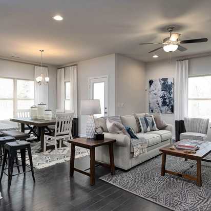 Davidson Homes The Savannah Floor Plan Furnished Living Room