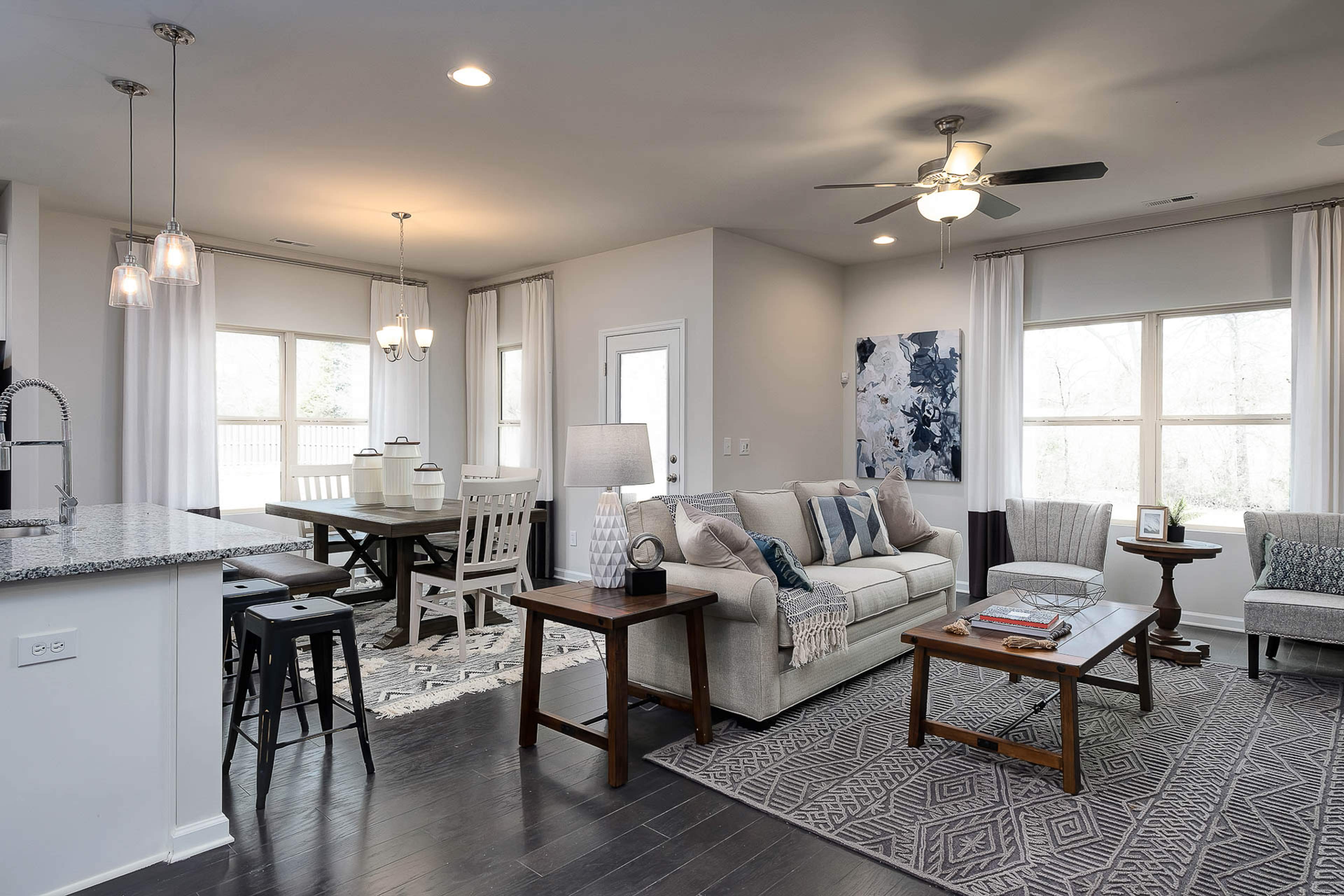 Davidson Homes The Savannah Floor Plan Furnished Living Room