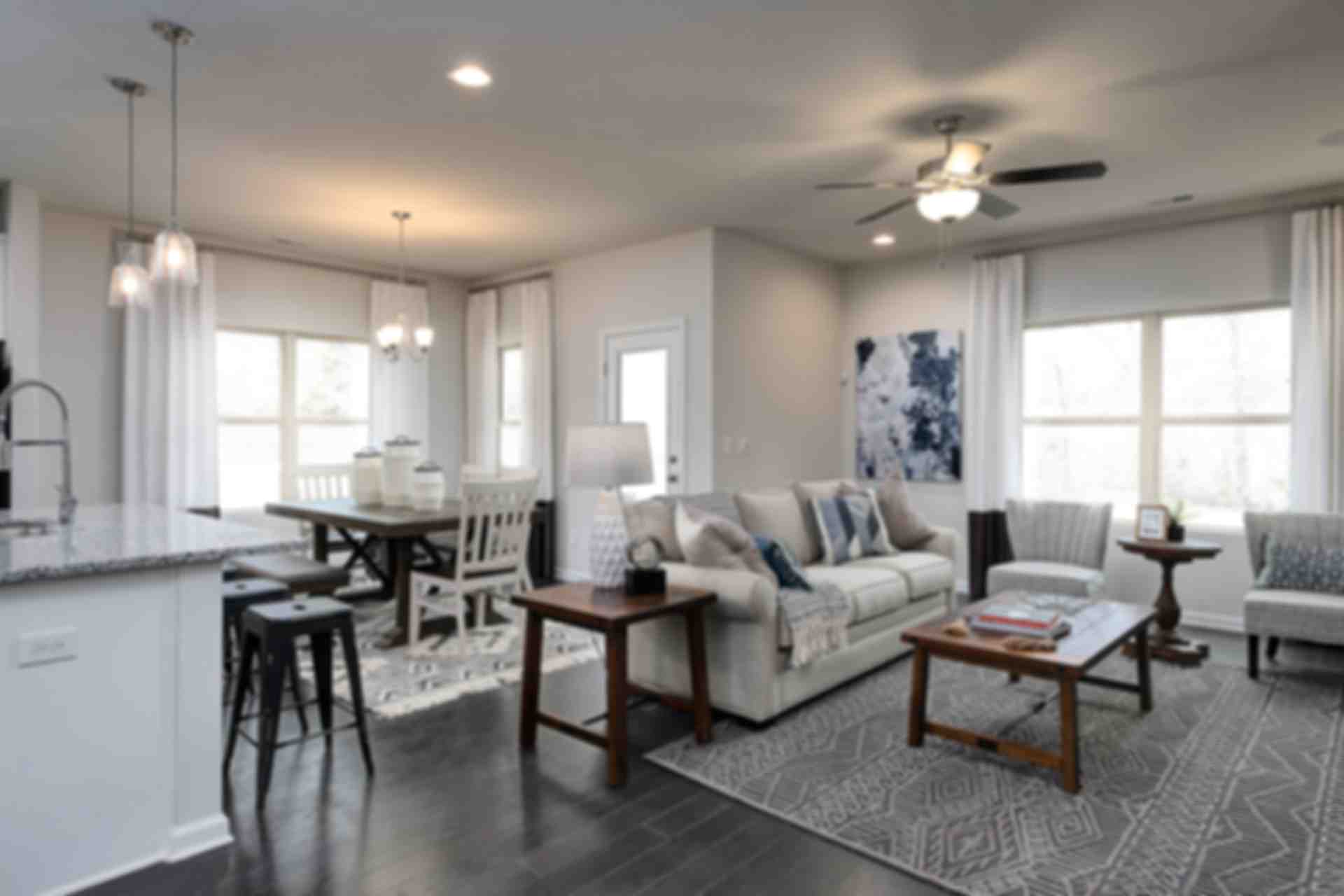 Davidson Homes The Savannah Floor Plan Furnished Living Room