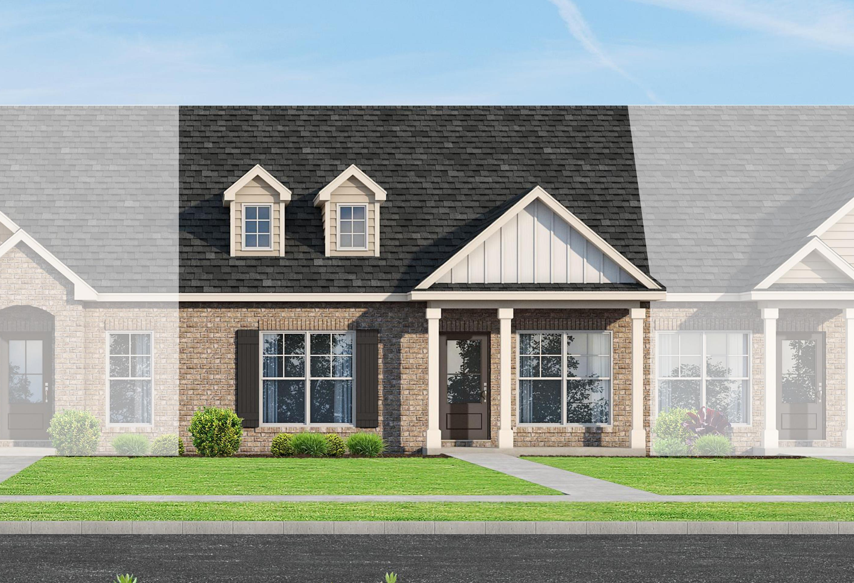 Exterior view of Davidson Homes' The Copeland C Floor Plan