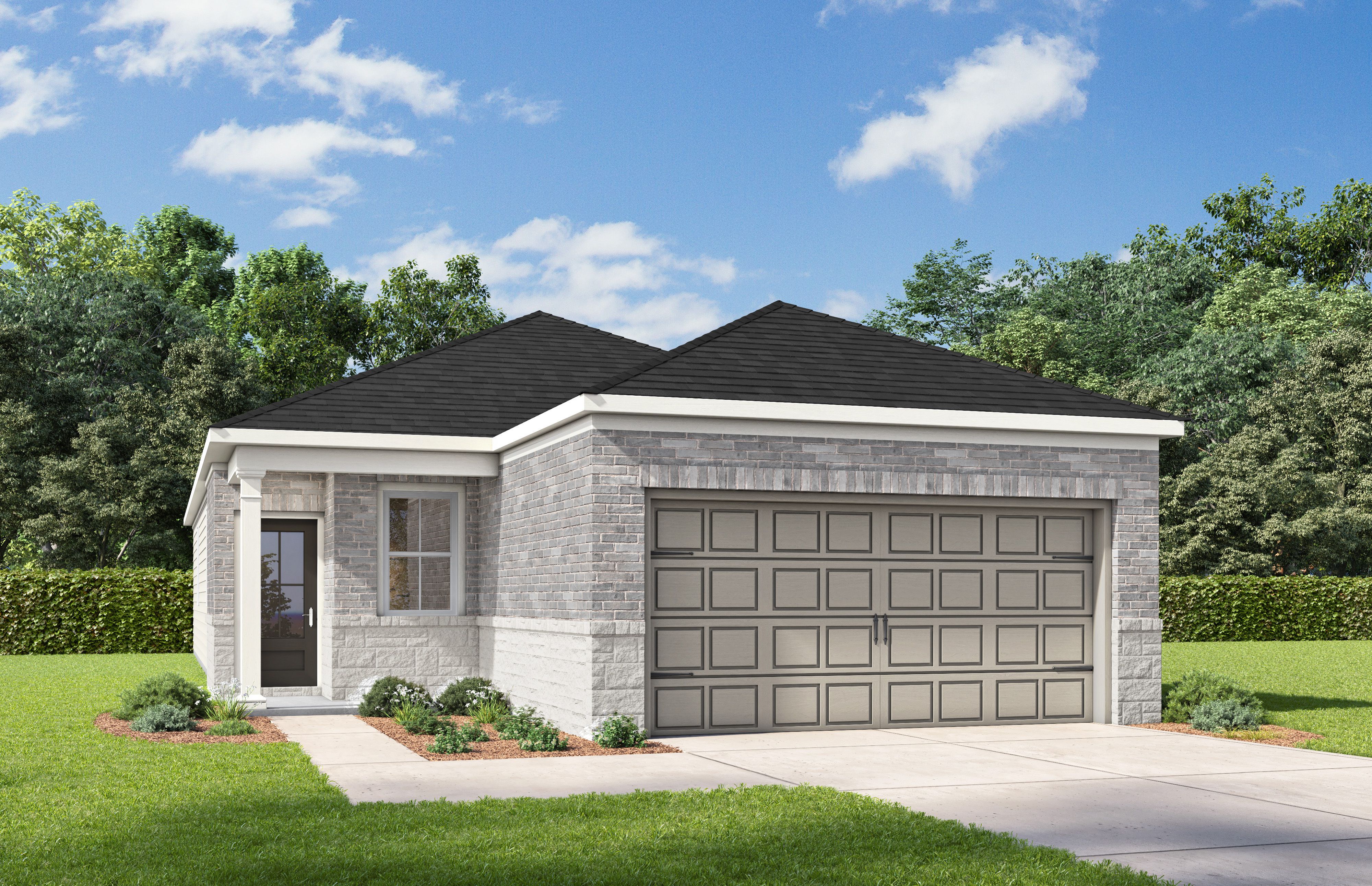Exterior view of Davidson Homes' New Home at 3516 Hank Drive