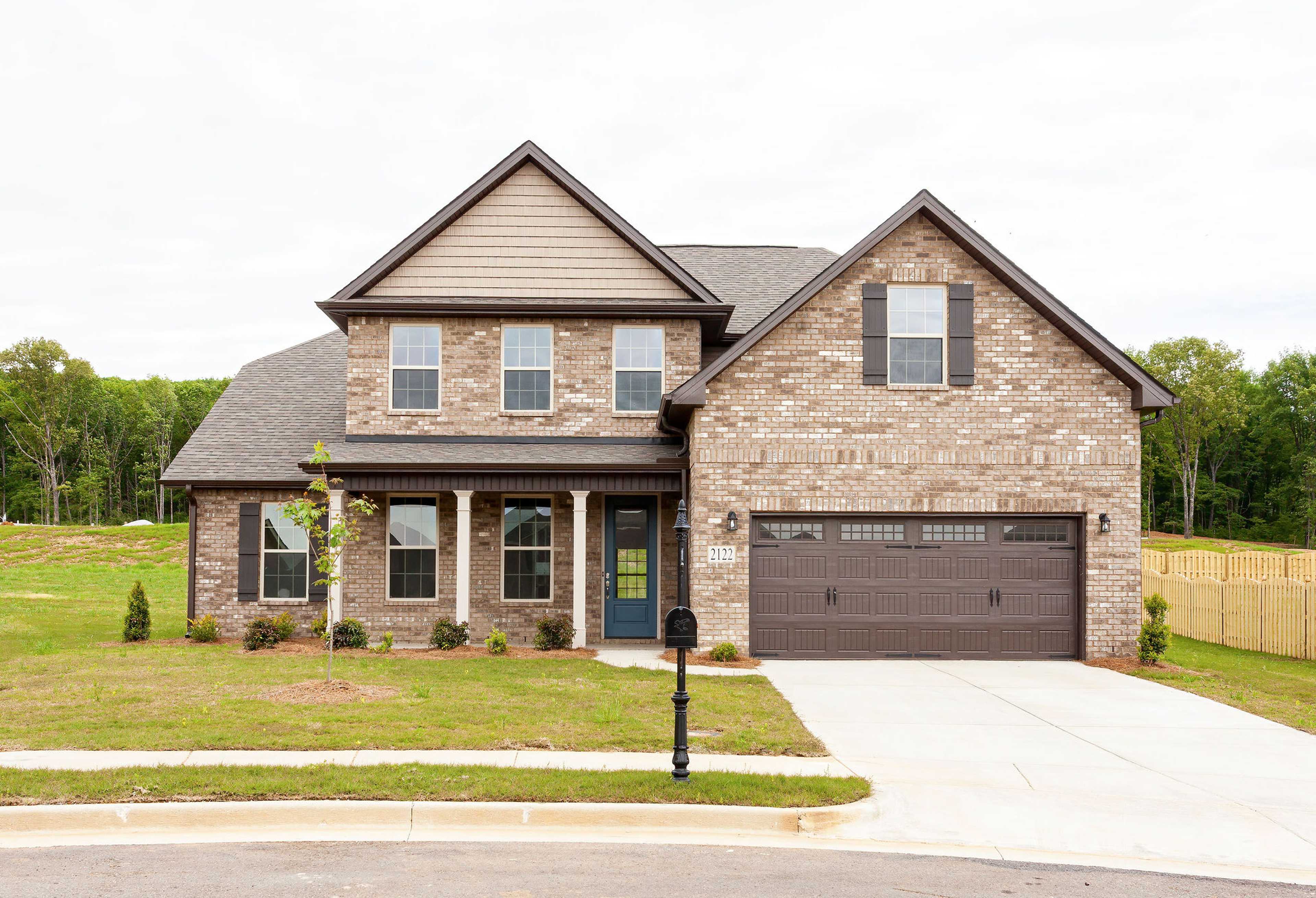 Davidson Homes The Emory Floor Plan Front Exterior
