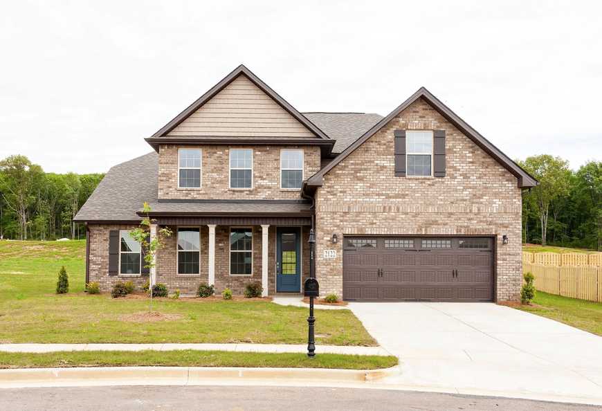 Davidson Homes The Emory Floor Plan Front Exterior