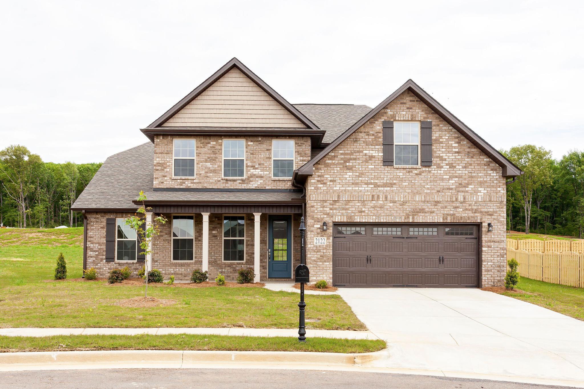 Davidson Homes The Emory Floor Plan Front Exterior