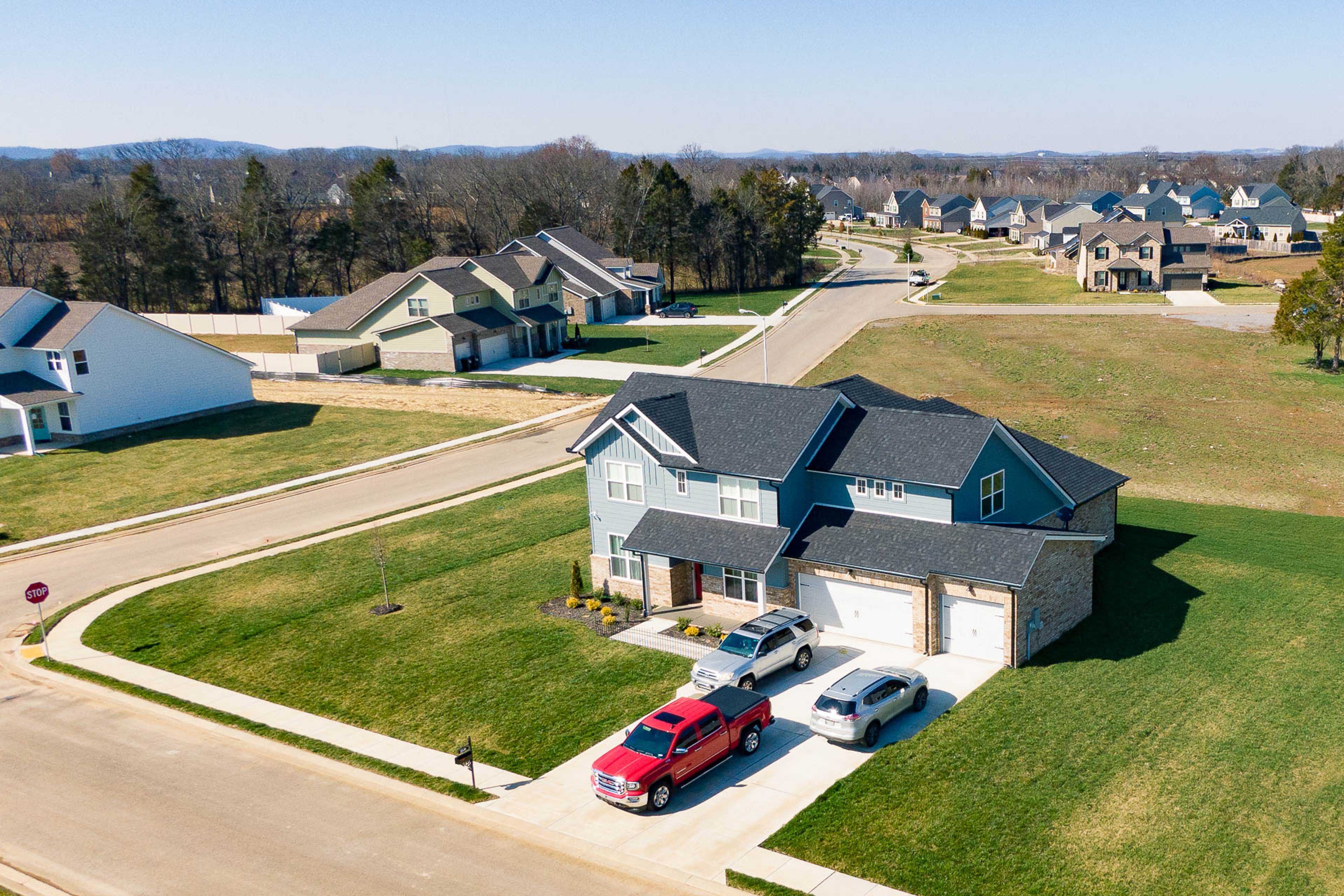 Homes in Davidson Homes' Rivers Edge community in Murfreesboro, Tennessee