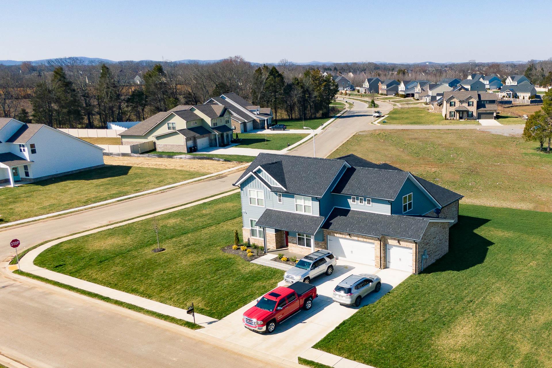 Homes in Davidson Homes' Rivers Edge community in Murfreesboro, Tennessee