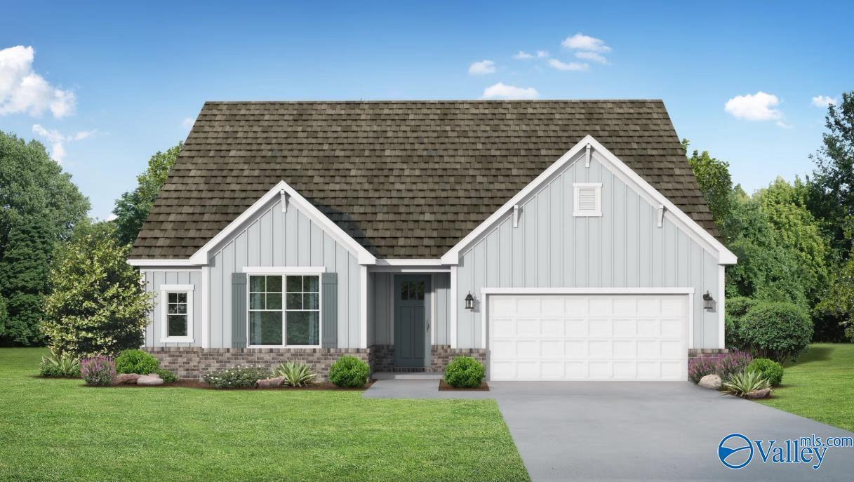 Exterior view of Davidson Homes' New Home at 107 Labyrinth Way
