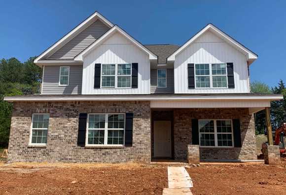 Exterior view of Davidson Homes' New Home at 123 Ivy Vine Drive